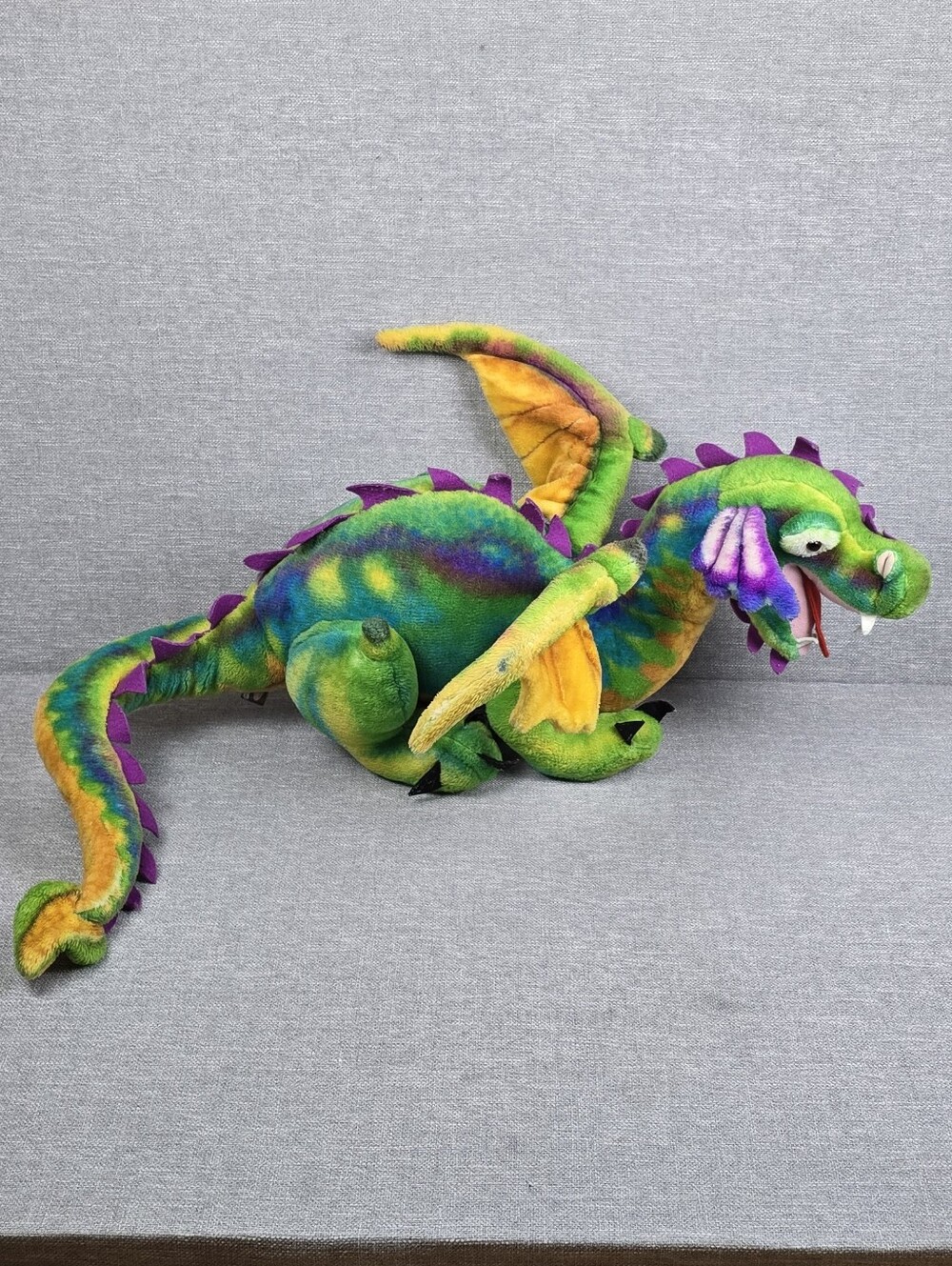 Melissa & Doug Posable Jumbo Dragon Multi Color